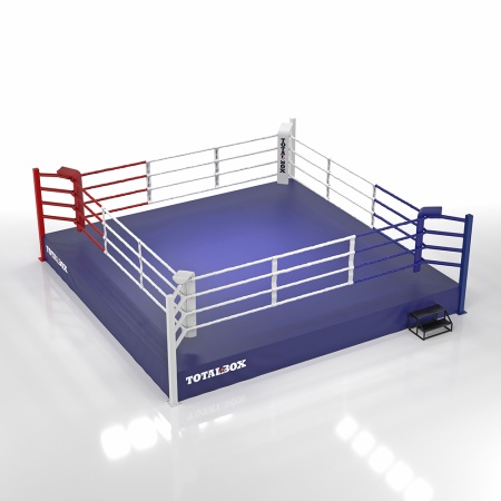 Купить Ринг боксерский Totalbox на помосте 0,5 м, 6х6м, 5х5м в Беломорске 