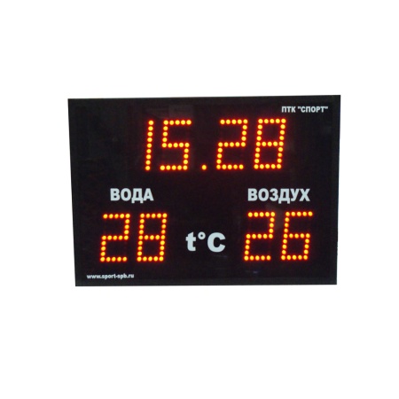 Купить Часы-термометр СТ1.13-2t для бассейна в Беломорске 