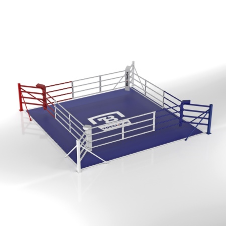 Купить Ринг боксерский напольный Totalbox на упорах 5х5м в Беломорске 