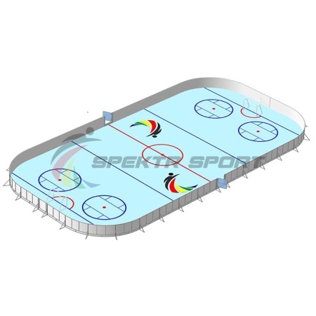 Купить Хоккейная коробка, борта фанера 12 мм, 30×15 в Беломорске 