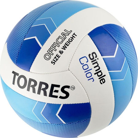 Купить Мяч волейбольный Torres Simple Color любительский р.5 в Беломорске 
